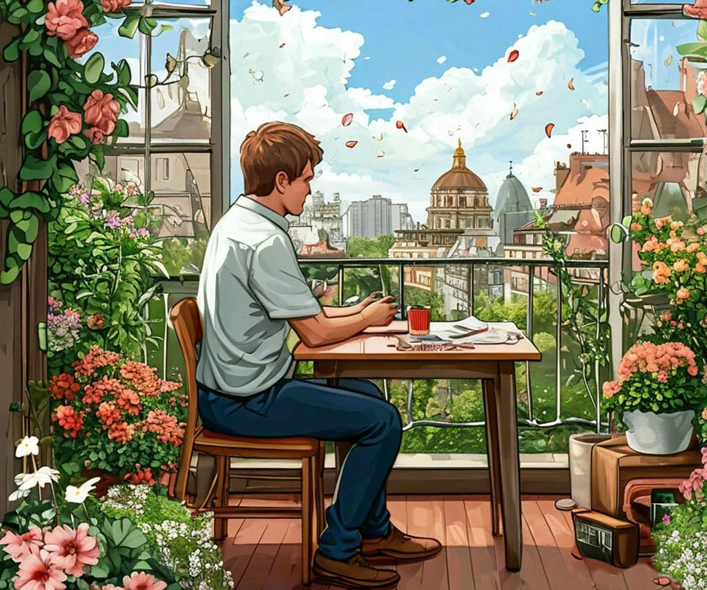 График работы в мае