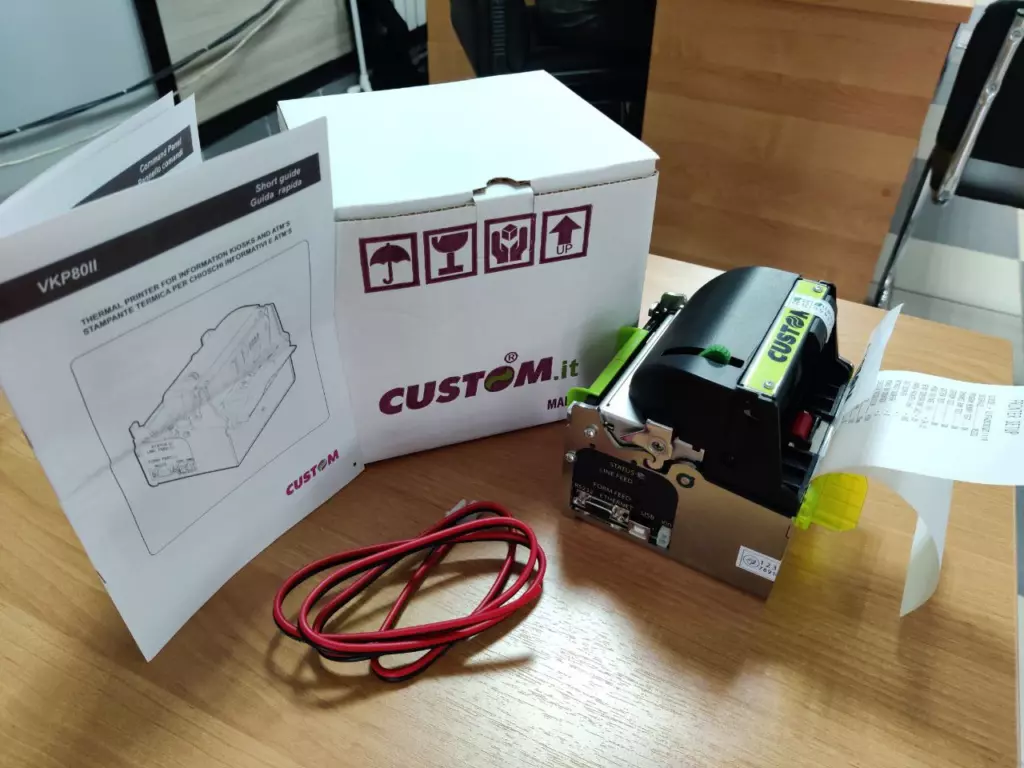 156 термопринтеров Custom VKP80II обеспечивают быструю и качественную печать чеков и этикеток