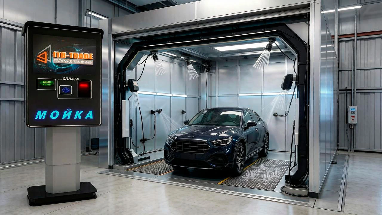 Уличный терминал для робот мойки ЭКУ-13